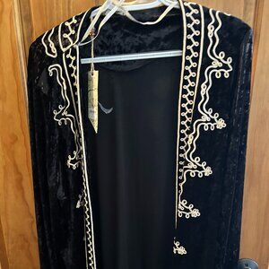 Gimmicks NWT Velvet Sweater Jacket